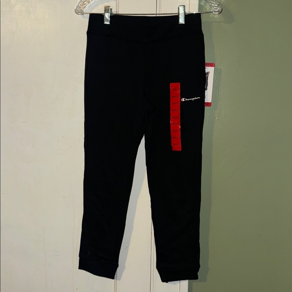 Champion Youth Unisex Boy & Girl Black School Uniform Gym Jogger Size Medium